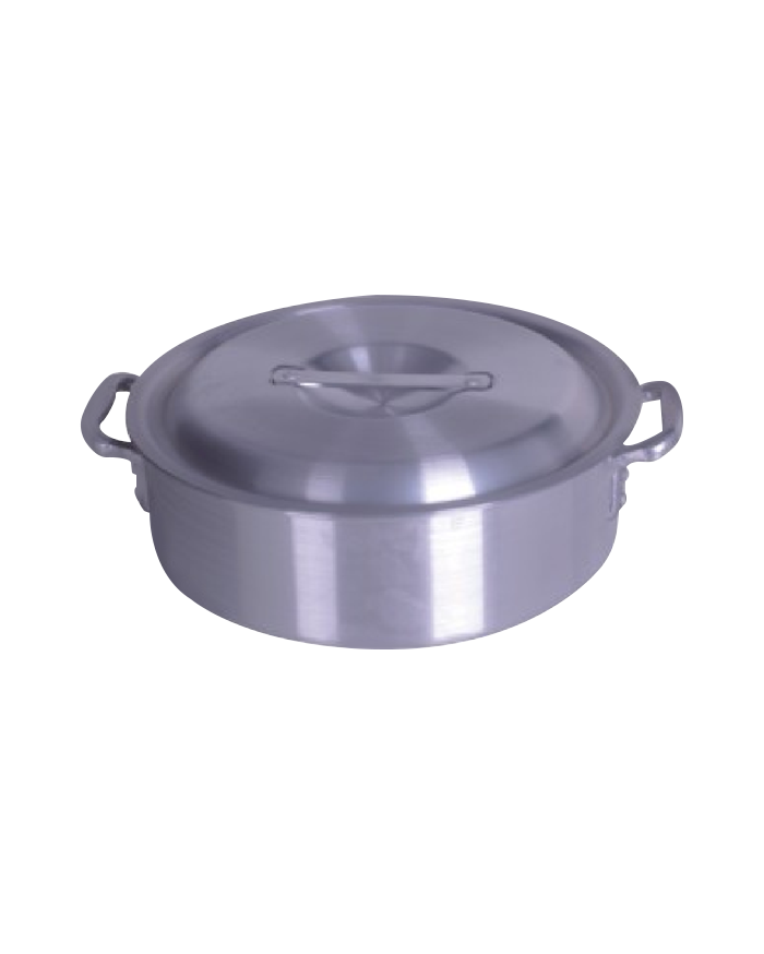 Aluminum soup pot low pot series