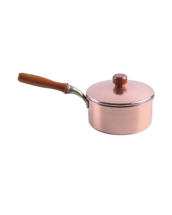 Copper Pot With A Handle